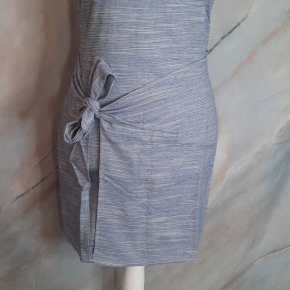 LINE & DOT Riel Self Tie Woven Mini Shift Dress - Picture 3 of 8